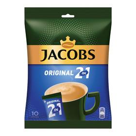 Kavos gėrimas JACOBS 2in1, 10 vnt., 140 g
