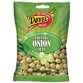 Sūdyti riešutai TAFFEL COUNTRY ONION NUTS, 150 g