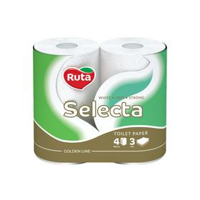 Tualetinis popierius RUTA SELECTA (3 sl.), 4 vnt.