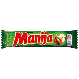 Šokoladinis batonėlis MANIJA su lazdyno riešutais, 49 g