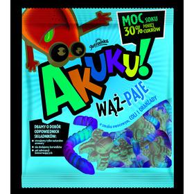 Guminukai AKUKU JELLIES Snakes and spiders, 90 g