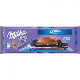 Prekė: Šokoladas MILKA OREO, 300 g