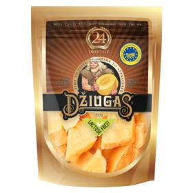 Laužytas kietasis sūris DŽIUGAS DELICATE, 40 % rieb. s. m., brandintas 24 mėn., 100 g