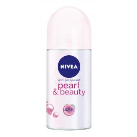 Rutulinis dezodorantas  NIVEA  PEARL& BEAUTY moterims,  50 ml