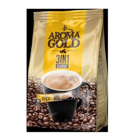 Kavos gėrimas AROMA GOLD 3in1 CLASSIC, 10 vnt., 170 g