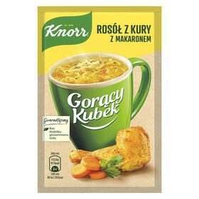 Tiršta vištienos sriuba KNORR su makaronais, 12 g