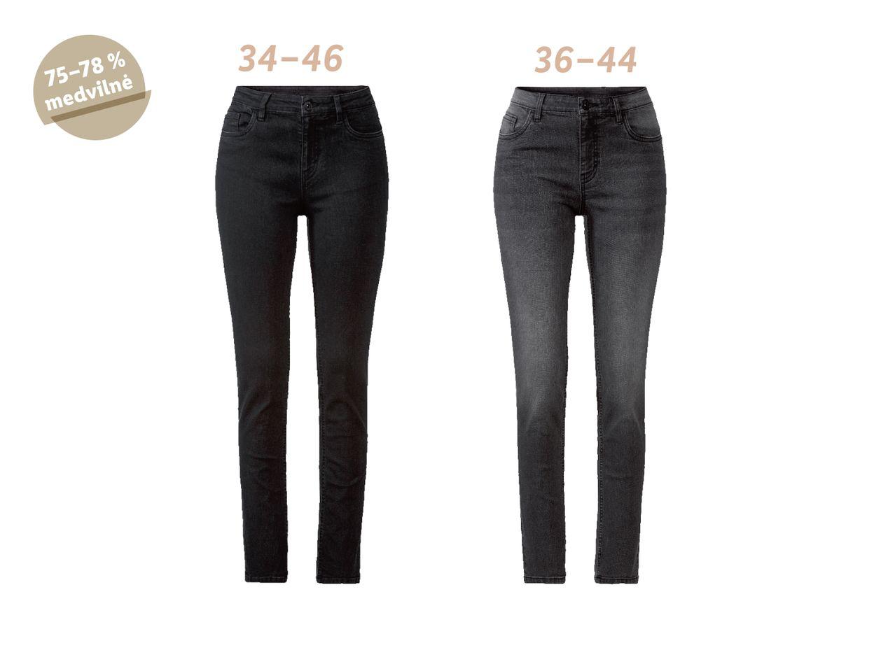 Moterų džinsai „Skinny Fit“