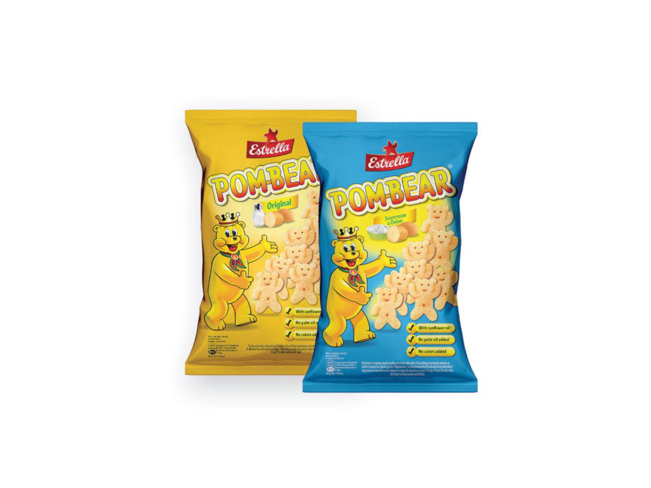 Prekė: Traškus bulvinis užkandis „Pom-Bear“