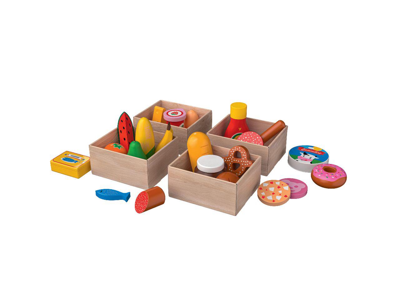 Dėžučių su maisto produktais rinkinys