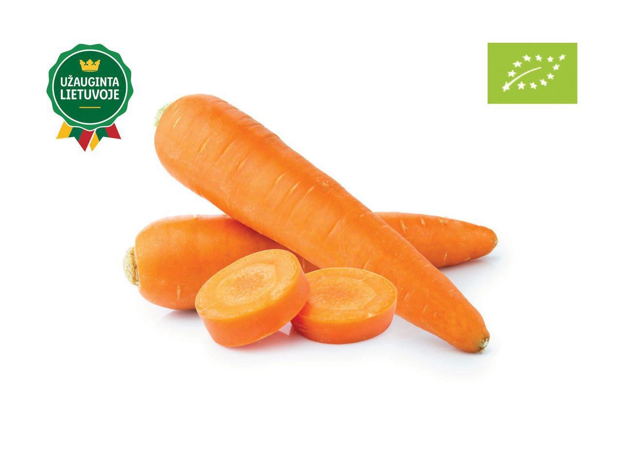 Prekė: Lietuviškos ekologiškos morkos