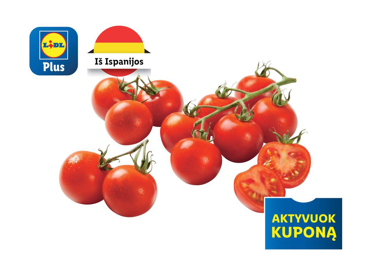 Prekė: Kokteiliniai pomidorai su šakelėmis