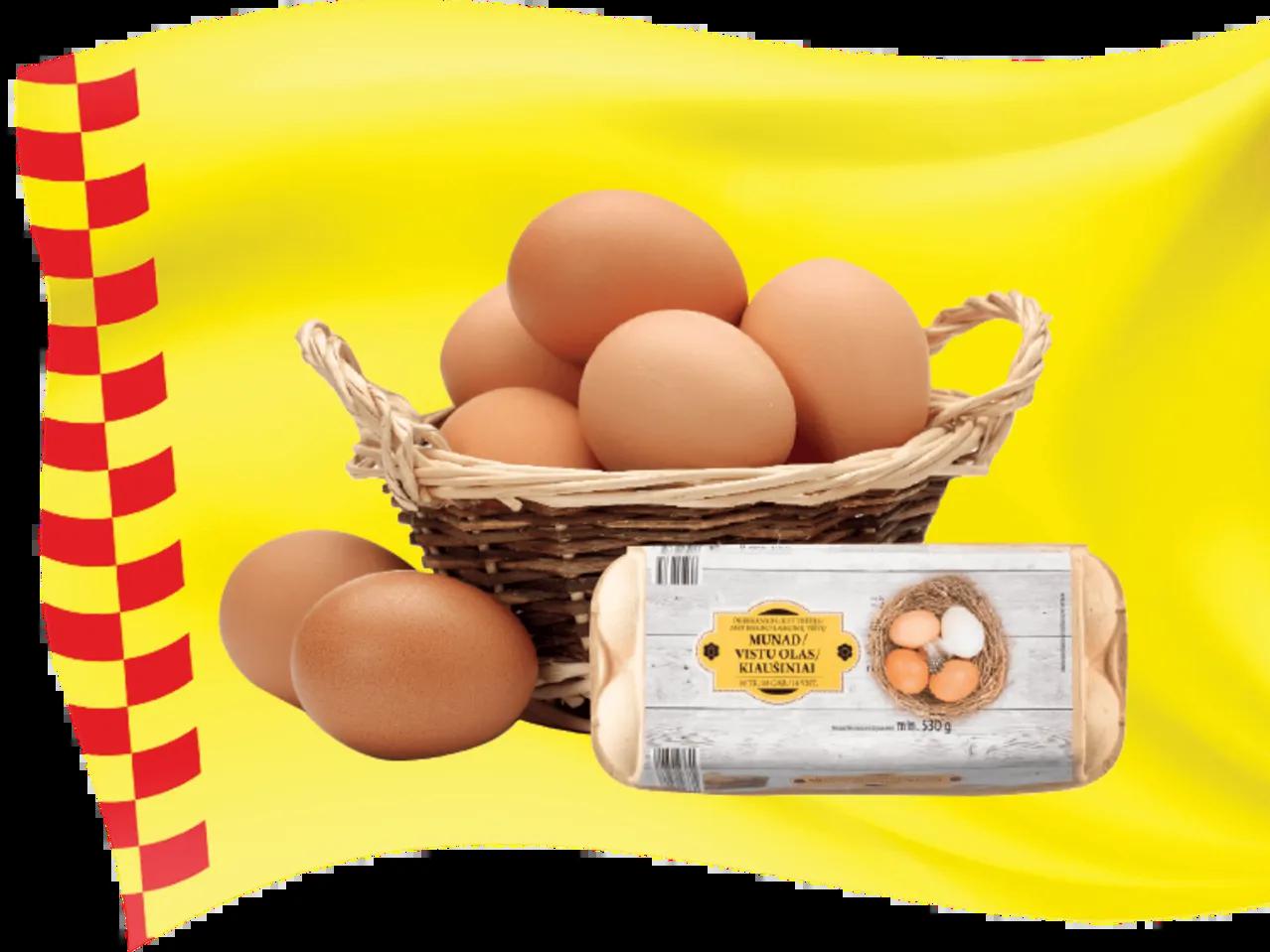 Prekė: Vištų kiaušiniai