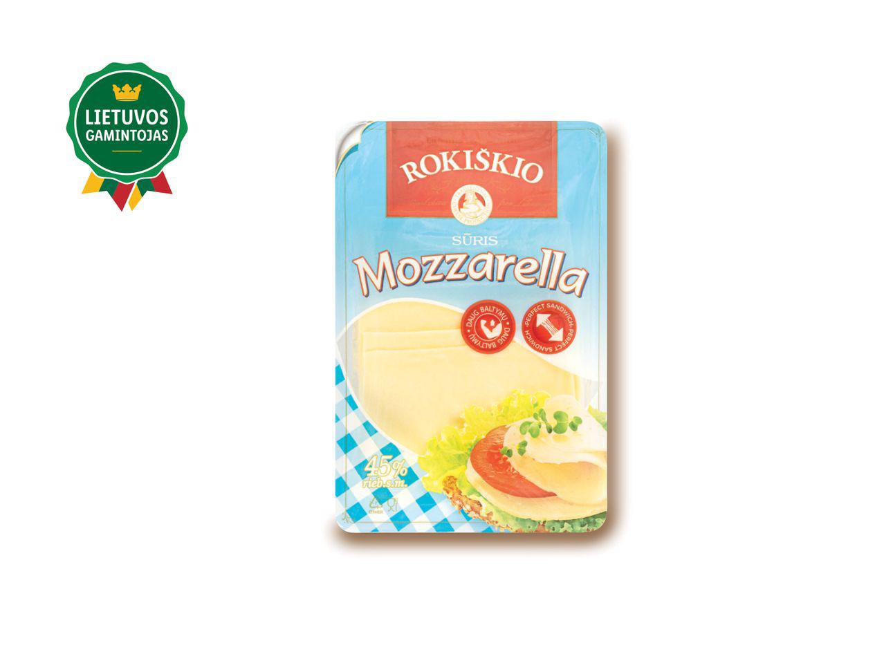 Prekė: Sūris riekelėmis „Mozzarella“