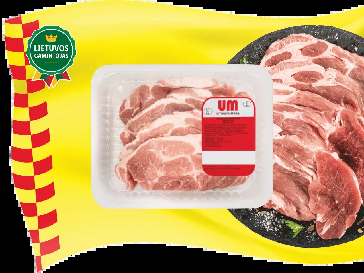 Prekė: Lietuviška pjaustyta kiaulienos sprandinė be kaulo