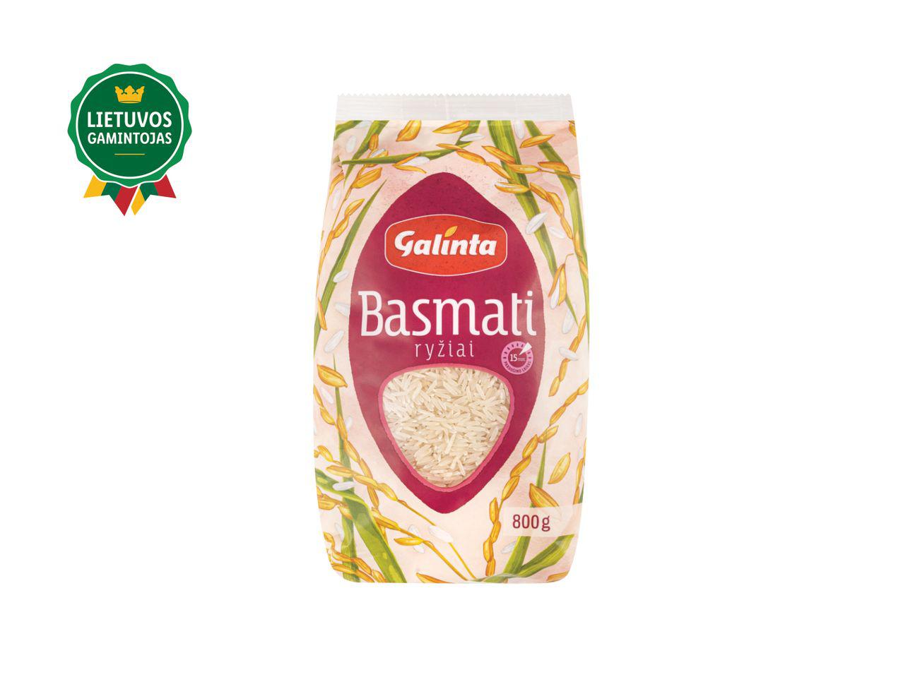 Ilgagrūdžiai ryžiai „Basmati“