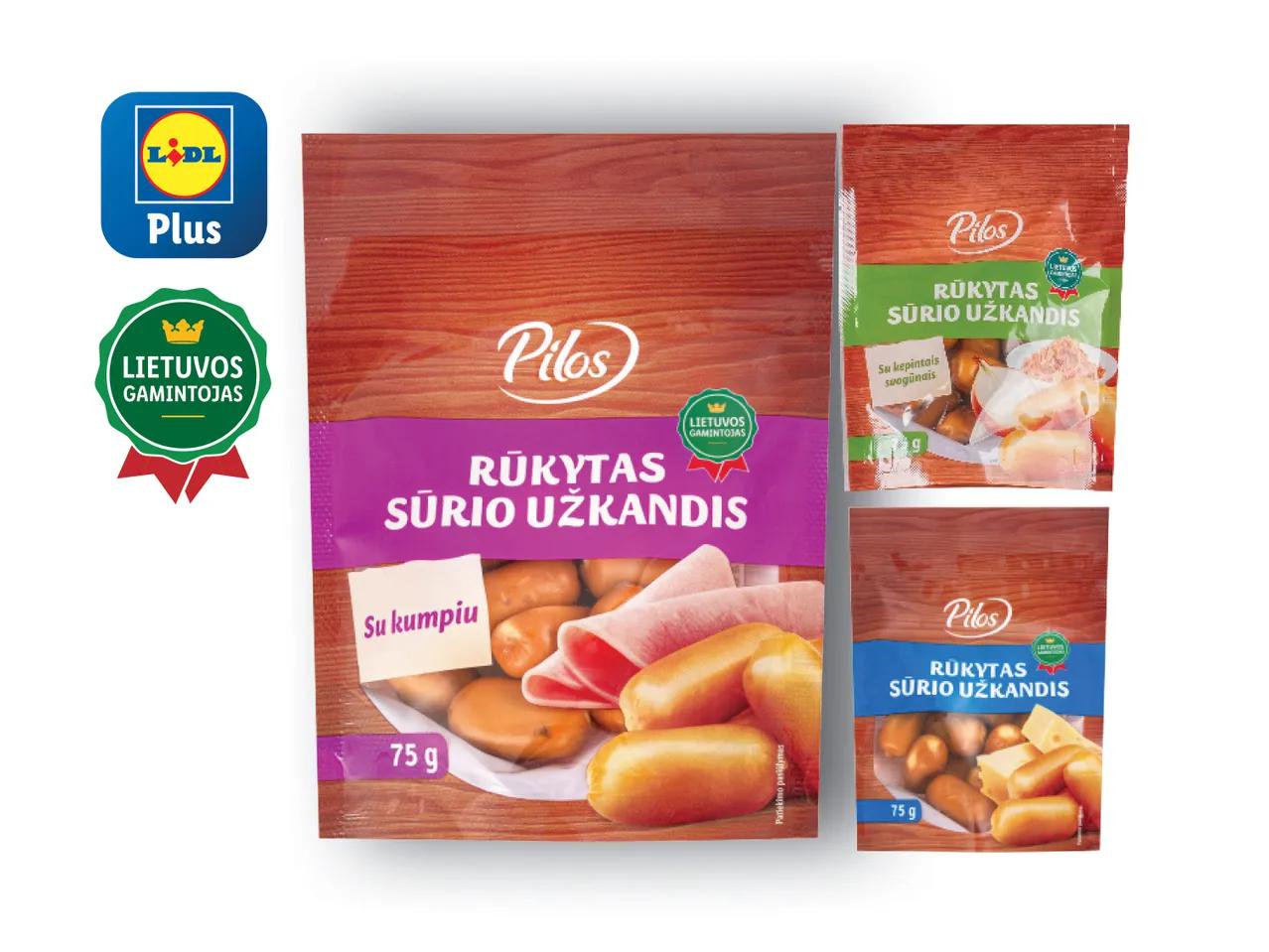 Prekė: Lydytas rūkyto sūrio užkandis