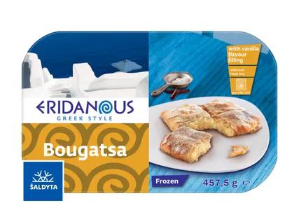 Graikiškas kepinys „Bougatsa" su vanilės skonio įdaru