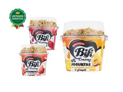 Jogurtas su granola „Bifi Creamy“