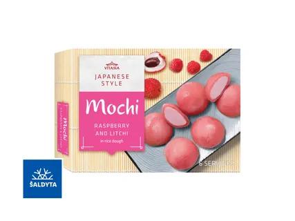 „Mochi“ - ryžių tešlos pyragėliai su valgomaisiais ledais