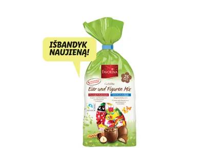 Šokoladinių kiaušinių ir figūrėlių rinkinys