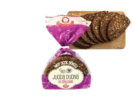 Juoda duona su sėklomis „Beatos virtuvė“