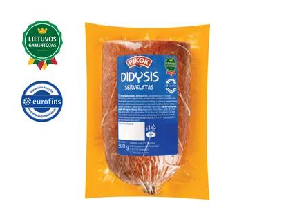Karštai rūkytas „Didysis“ servelatas