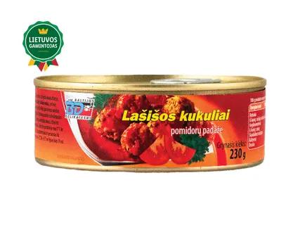 Lašišos kukuliai pomidorų padaže