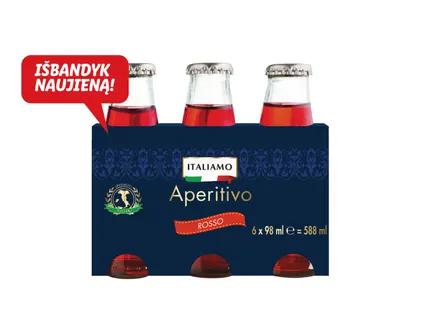 Nealkoholinis gazuotas gaivusis gėrimas „Aperitif Rosso“