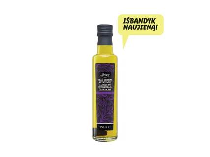 Ypač grynas alyvuoių aliejus su juodaisiais česnakais