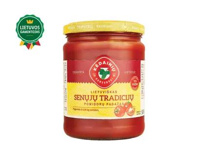 „Lietuviškas senųjų tradicijų“ pomidorų padažas