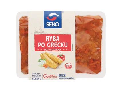 SEKO Kepta silkė su daržovėmis