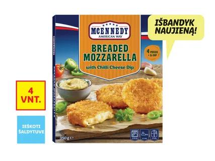 MCENNEDY Mocarela traškiuose džiūvėsėliuose