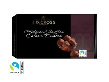 J.D. GROSS Pieninio šokolado triufeliai