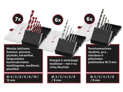 PARKSIDE PERFORMANCE® Grąžtų rinkinys