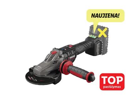 PARKSIDE PERFORMANCE® 20 V akumuliatorinis kampinis šlifuoklis plokščia galvute 20 V PPWSFA 20-Li