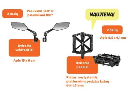 CRIVIT Dviračio detalės