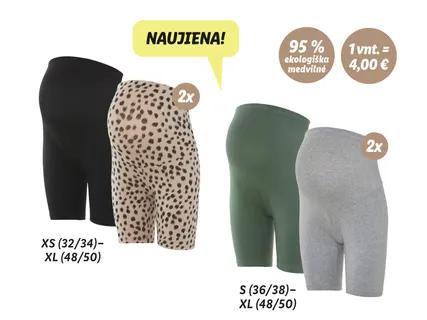 esmara® Nėščiųjų tamprės-šortai (GOTS)