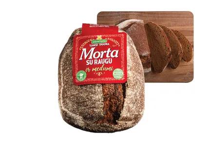 LIETUVOS KEPĖJAS Tamsi duona su raugu ir medumi „Morta“