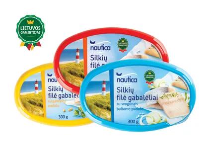 NAUTICA Silkių filė gabaliukai marinate