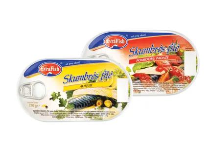 EVFRAFISH Skumbrių filė