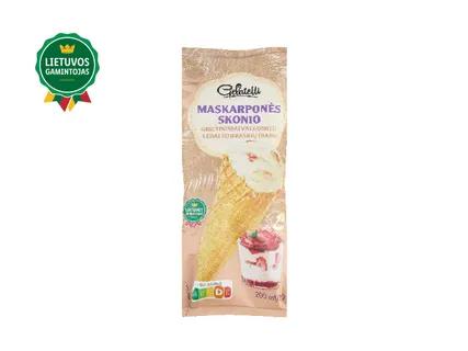 GELATELLI Maskarponės skonio grietininiai ledai