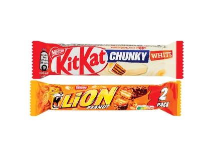 LION / KIT KAT Vaflinis batonėlis