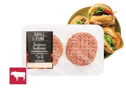 GRILL & FUN Jautienos maltinis mėsainiams