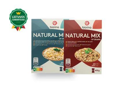 BIORINA NATURAL Miežių arba grikių kruopų mišinys