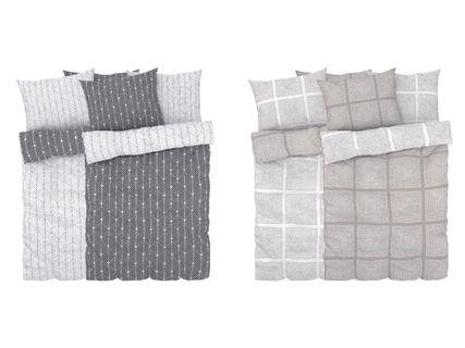 LIVARNO home Patalynės užvalkalų komplektas iš mikropluošto satino