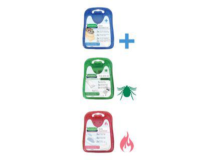 sensiplast® Erkių ištraukimo, nudegimo arba nubrozdinimo žaizdų priežiūros rinkinys