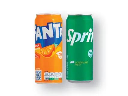 Fanta / Sprite Gazuotas gaivusis gėrimas