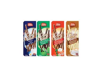 Mister Choc Šokoladinės lazdelės