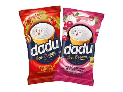 Dadu Ledai vafliniame puodelyje