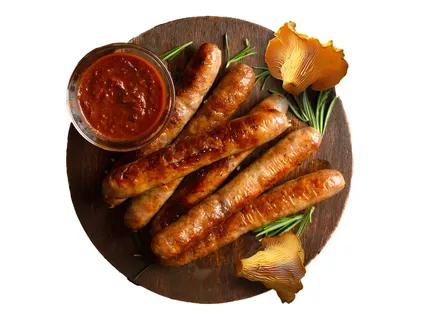 Grill & Fun Šviežios kiaulienos dešrelės su voveraitėmis ir krapais